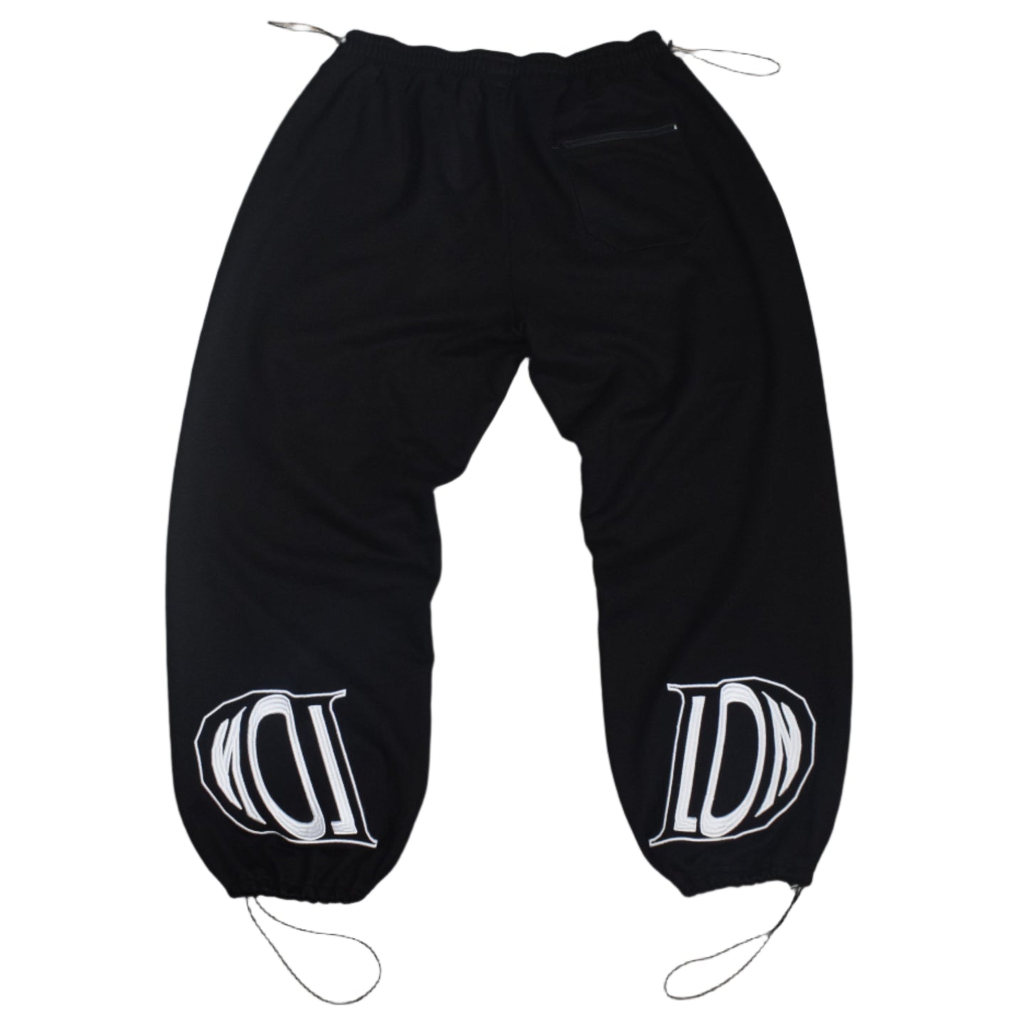 dukes baggy joggers - black