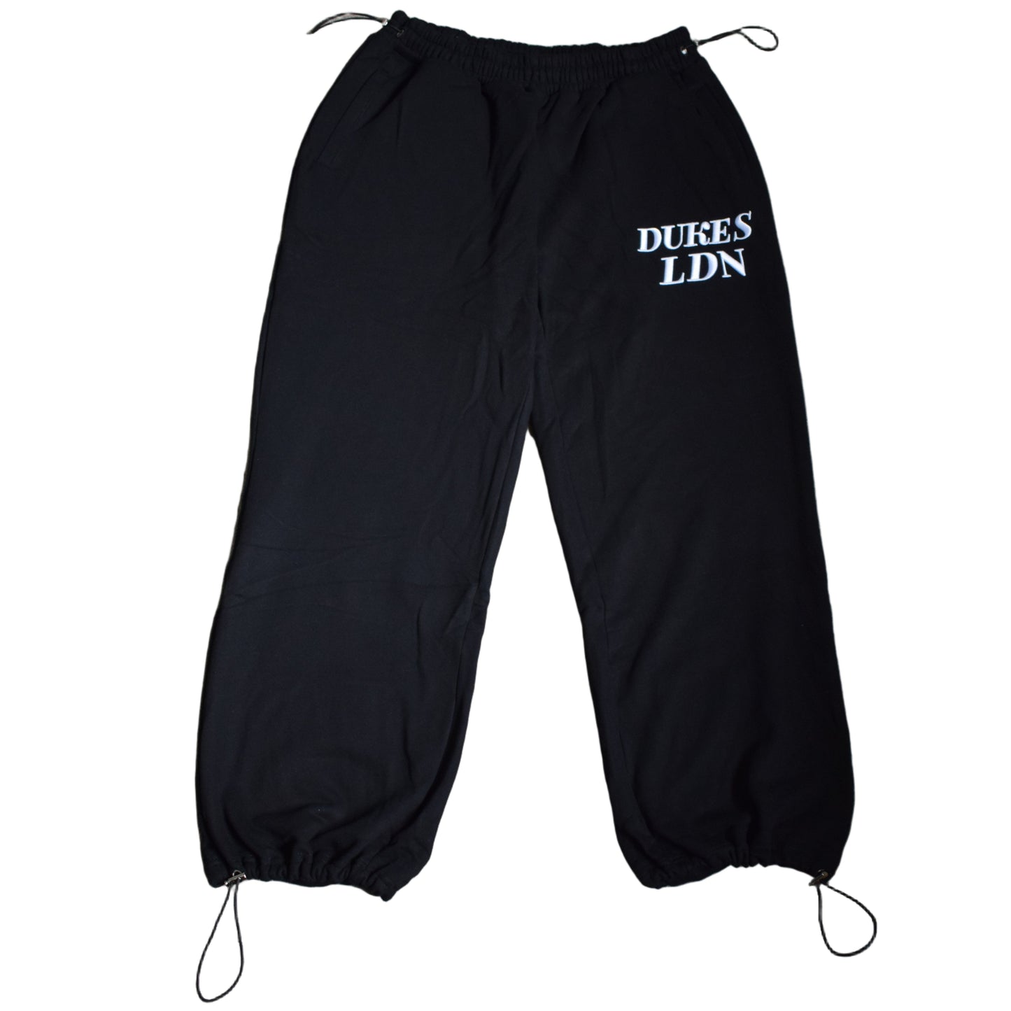 dukes baggy joggers - black