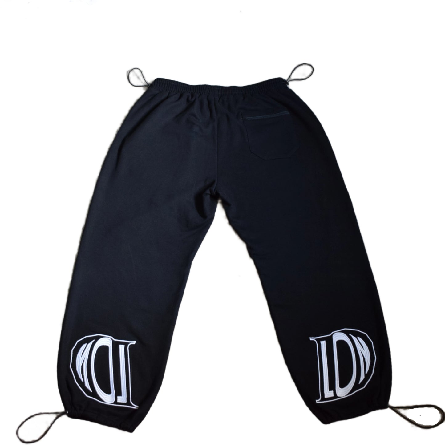 dukes baggy joggers - black