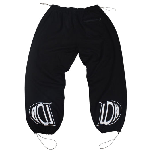 dukes baggy joggers - black