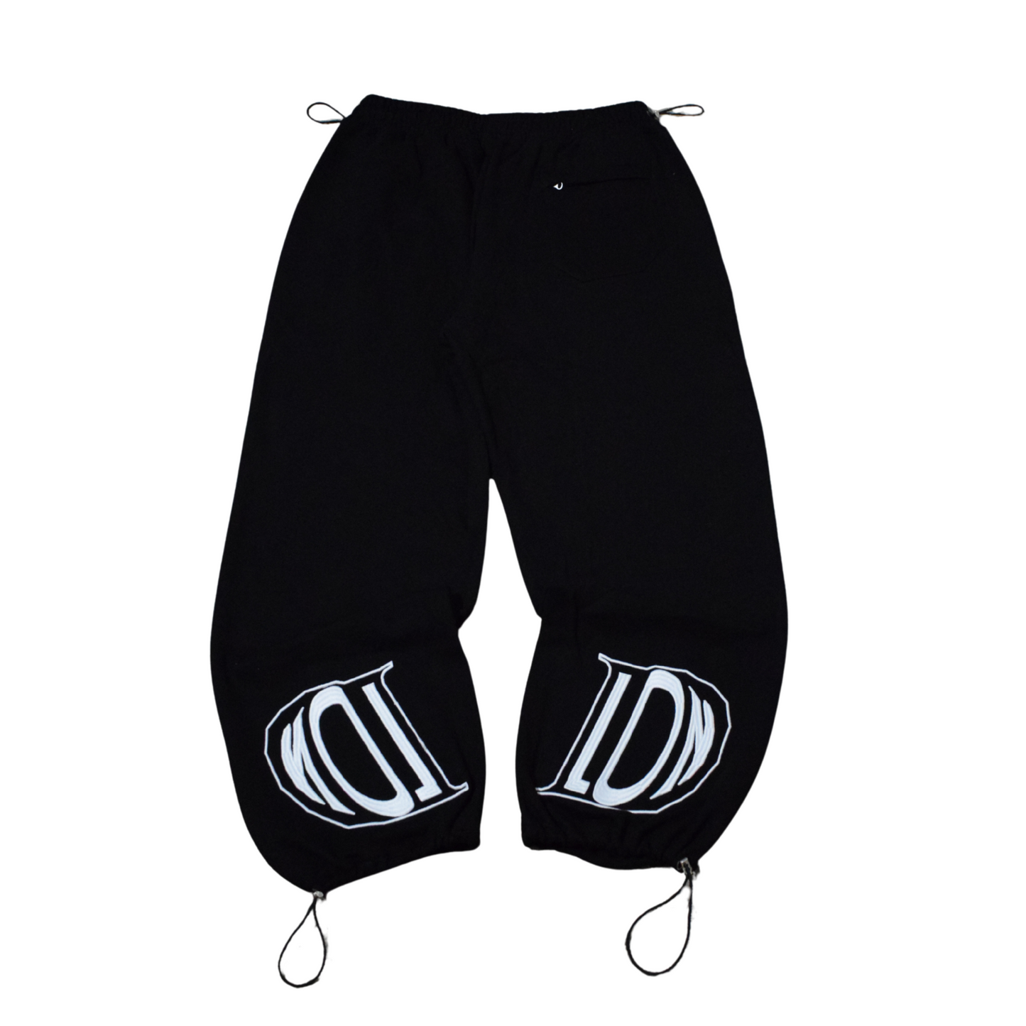dukes baggy joggers - black